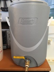 Coleman mash tun